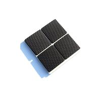 Neel Blue Square Furniture Foam Pads for Table Chair Legs, 45x45mm in Black Neel Blue Black