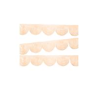 Neel Blue Swag Curtain Panel Ice Silk Detachable Swag Backdrop, 2 Metre in Rose Gold Neel Blue Rose Gold