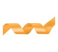 Neel Blue Tangerine Orange Double Sided Satin Ribbon Polyester Ribbon Roll, 10mm X 10 Metres