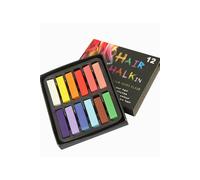 Neel Blue Temporary Hair Chalk Colour Pastel Dye, 12Pcs In Colourbeauty colourbeauty One Size