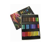 Neel Blue Temporary Hair Chalk Colour Pastel Dye, 36pcs in Colourbeauty
