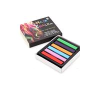 Neel Blue Temporary Hair Chalk Colour Pastel Dye, 6pcs in Colourbeauty