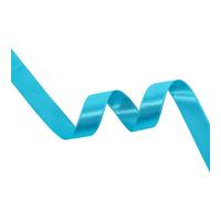 Neel Blue Turquoise Double Sided Satin Ribbon Polyester Ribbon Roll, 15mm X 10 Metres