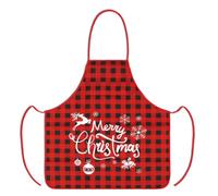 Neel Blue Unisex Christmas Apron With Merry Christmas - 60Cm X 70Cm