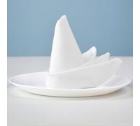 Neel Blue White Christmas Table Napkins Cocktail Serviette