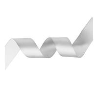 Neel Blue White Double Sided Satin Ribbon Polyester Ribbon Roll, 40mm X 10 Metres