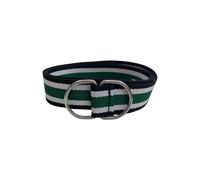 Neel Blue Women's Canvas Belt with Double D Ring Buckle, 41" Neel Blue Multicolor One Size