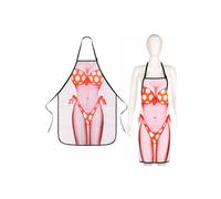 Neel Blue Women's Novelty Apron, Kitchen Apron, Cheeky Cooking Bib for Adults Neel Blue Multicolor