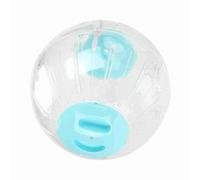 Neel Durable Diameter 18.5cm Small Animal Toys, Hamster Exercise Ball, Transparent Gerbil Exercise Ball, for Pet Playing(blue)