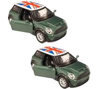 Neel Saanjh Green Mini Sports Car with 1: 24 Scale, Pull-Back Mechanism, Fun Toy For Kids, Super Alloy Car, Diecast Mini Racing Vehicles, Sturdy and Durable Build (2 PCS)