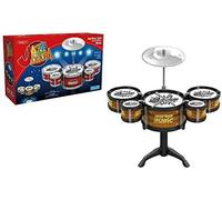 Neel Saanjh Jazz Drum Set for Kids, 6 Piece Musical Drum Kit with Cymbal, Realistic Sound, Fun and Educational Drum, Lightweight, Easy to Assemble, Compact and Portable Design, Fun Musical Toy