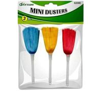 Neel Saanjh Quick Clean Mini Dusters, Set of 3 Multicolor Handy Dusters for Small Surfaces, Anti Slip, Lightweight, Durable Cleaning Tools for Home, Office, Keyboard, Car & More