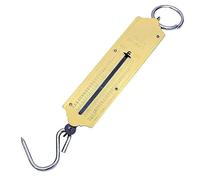 Neel Saanjh Spring Balance Hanging Hook Scale, Built-In Hook, Compact & Portable, Easy to Store, Measuring Fishing Luggage Weight Scale, Accurate Spring Balance (50 Kg)