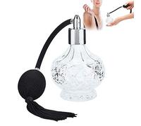 Neeliup Vintage Perfume Atomizer, Crystal Art Glass Spray Bottle with Tassel (90ml)