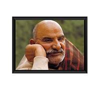 Neem Karoli Baba Photo Picture Frame For Wall / Table Size Medium ( 13.5x9.5 inches, Acrylic Glass) Horizontal