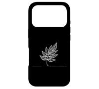 Neem Leaf Line Art Botanist Case for iPhone 17 Pro