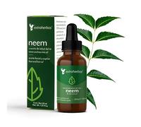 Neem Organic Tea Tree Oil Natural Pure Face and Hair Oil Cold Pressed Moisturizing Healing for Oily Skin Non Comedogenic for All Skin Types 30ml