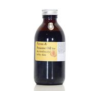 Neem & Sesame Oil for/Dry/red/Scaly/Itchy Skin 100% Natural (200ml)