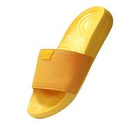 Neeman's High Sprout Glideways Slides for Men, Comfortable Slippers for Daily Use, Lightweight Flip Flop, Arch Support, Casual Sliders, Non-Slip Chappal, light yellow, 9.5 UK