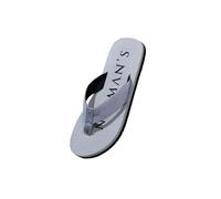 Neeman's The Humble Flip Flops | Slippers for Men | Comfortable and Flexible, Beige-black, 10 UK
