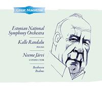 Neeme, Järvi/Randalu/Estonian National SO - Beethoven/Brahms: Piano Concerto No. 2, Op. 19/Symphony No. 4, Op. 98