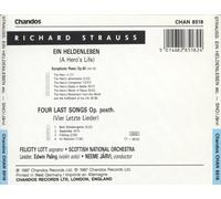 NEEME JÄRVI STRAUSS: EIN HELDENLEBEN; FOUR LAST SONGS NEW CD