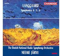 LANGGAARD/JARVI/DANISH NATIONAL RADIO ORCH: SYMPHONY 4 - CD
