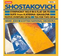 Neeme Järvi - Symphony 9 / Festive Overture [New CD]