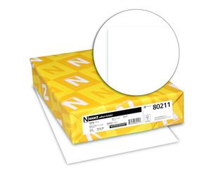 Neenah Exact Vellum Bristol, 8.5" x 11", 67 lb/147 GSM, White, 94 Brightness, 250 Sheets (80211)