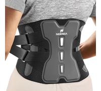 NEENCA Back Brace for Lower Back Pain Relief with Bionic Support System, Adjustable Lumbar Support Belt for Men & Women with Lumbar Pad, Soft Breathable Mesh for Herniated Disc, Sciatica, Scoliosis...