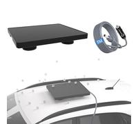 Neeotyy Starlink MINI Mount,Flat Starlink MINI Magnetic Car Mount,Easy Installation for RVs, Campervan,Boat Metal Surface (Black)