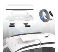 Neeotyy Starlink mini Mount,Flat Starlink mini Magnetic Car Mount,Easy Installation for RVs, Campervan,Boat Metal Surface (White)