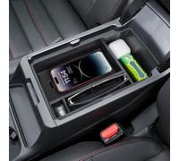 Neepiar Center Console Organizer Compatible with 2026 2025 2024 2023 Honda CR-V Armrest Storage Box Coin and Glass Holder ABS Plastic Insert Secondary Storage Interior Accessories