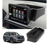 Neepiar Dash Storage Box for 2023 2024 Honda Pilot Center Console Organizer Insert Behind Screen for Pilot EX-L/TrailSport/Touring/Elite Dashboard Storage Tray Phone Holder Interior Accessories