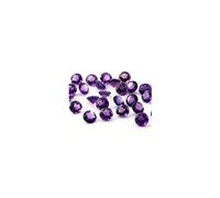 Neerupam Collection Purple Natural African Amethyst AAA Quality 3 mm Brilliant Cut Round Loose Gemstone