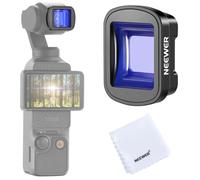 NEEWER 1.2X Blue Anamorphic Lens Compatible with DJI Osmo Pocket 3 and Accessories Creator Combo, Blue Cinematic Effect Large Screen, HD Magnetic Optical Glass Lens for Video, LS-44 Pro