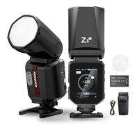 NEEWER 100Ws 2.4G TTL Hot Shoe Flash Speedlite Compatible with Canon Cameras, Touch Screen, 1/8000s HSS, 2 Modeling Lamps, TTL/M Toggle, 3000mAh/500 Full Power Flash Studio Photography Light, Z3-C