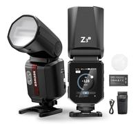 NEEWER 100Ws 2.4G TTL Hot Shoe Flash Speedlite Compatible with Canon Cameras, Touch Screen, 1/8000s HSS, 2 Modeling Lamps, TTL/M Toggle, 3000mAh/500 Full Power Flash Studio Photography Light, Z3-C