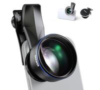 NEEWER 105mm Macro Lens with 17mm Thread Phone Lens Clip and 67mm Filter Adapter Ring, Suitable for Mobile Macro Photography, LS-26 Pro
