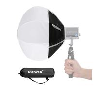 NEEWER 12"/30cm Lantern Softbox for HS60B LED Video Light, Quick Release 360° Omnidirectional Light Diffuser Mini Softbox with Diffuser/Bag for Photo Video Live Stream Portrait Product Shots, NS7L