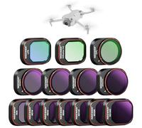 NEEWER 14 Pack Filter Set Compatible with DJI Mini 4 Pro, Polarized ND Filters, ND8 ND16 ND32 ND64 ND128 ND256 ND1000 ND8/PL ND16/PL ND32/PL ND64/PL Black Diffusion 1/4 Light Pollution CPL, FL-B05