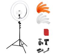NEEWER 18 Inch/45cm LED Ring Light with Tripod Stand, Phone Holder, 58W 5600K Large Selfie Ringlight Compatible with iPhone Camera for Streaming Makeup Studio Photo Video Recording Filming, RL-18