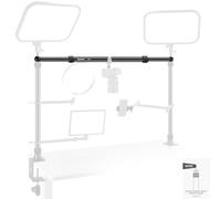 NEEWER 2.8-4.9ft Horizontal Boom Arm Only for NEEWER NK002 & NK003 Overhead Desk Camera Mount Rig Webcam Stand, Telescopic Crossarm for Phone Holder LED Light Video Recording Streaming, NK009