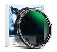 NEEWER 2 in 1 55mm Variable ND Filter ND2-ND32 with CPL (Circular Polarizer) - No X-Cross, 30 Layer Nano Coated HD Optical Glass, Ultra Slim Aluminum Alloy Frame, Water Repellent, Scratch Resistant