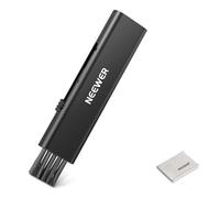 NEEWER 2 In 1 Camera Lens Cleaning Kit, 1x Lens Brush Pen + 1x Cleaning Cloth, for DSLR Camera, Electronics, Smartphones, Tablets, HM-45