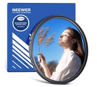 NEEWER 2 In 1 CPL + Black Diffusion 1/4 Filter, Circular Polarizing Glare Reduction Cinematic Soft Dreamy Mist Camera Lens Effect Filter with Slim Aluminum Frame & Multicoated Optical Glass, 77mm