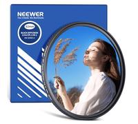 NEEWER 2 In 1 CPL + Black Diffusion 1/4 Filter, Circular Polarizing Glare Reduction Cinematic Soft Dreamy Mist Camera Lens Effect Filter with Slim Aluminum Frame & Multicoated Optical Glass, 82mm