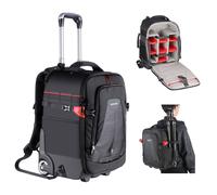 NEEWER 2-in-1 Rolling Camera Backpack Trolley Case Anti-shock Detachable Padded