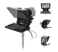 NEEWER 2 in 1 Teleprompter 11 Inch with Monitor for Windows MacOS, Portable Prompter for Camera Webcam Mobile Phone Tablet Screen Mirroring, for YouTube Twitch Live Streaming Conference, X11