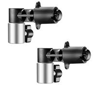 NEEWER 2 Pack Reflector Holder Backdrop Clamp, Sturdy Aluminum Alloy Photography Reflector Disc Holding Positioning Clamp Mount Adapter for Light Stand with 5/8" Stud, RF-NA-2